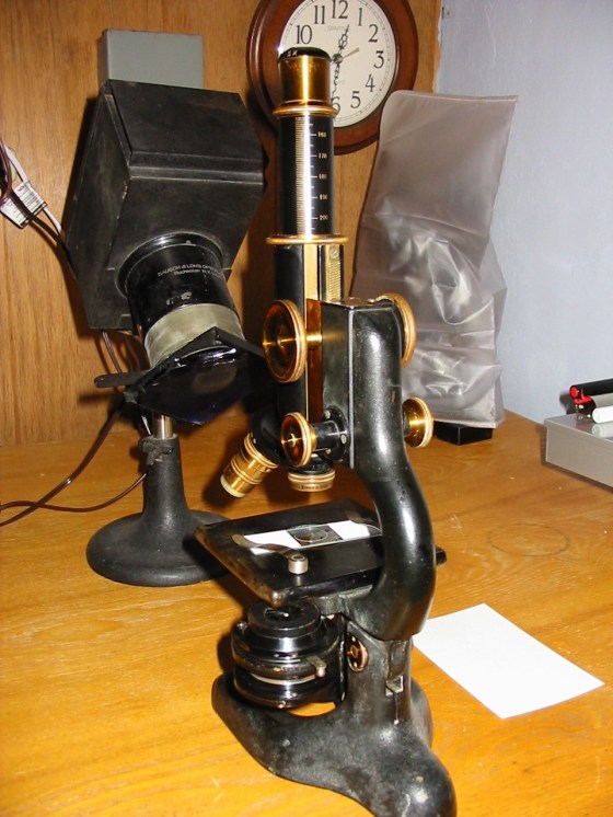 An older B&L with a lovely 32mm objective of 215mm tube length.