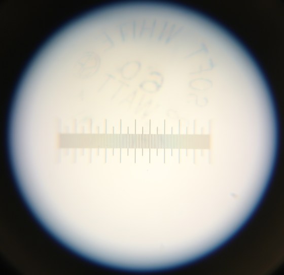 Bulb image with critical illumination and frosted bulb.