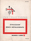B&L Bench Metallograph manual thumb